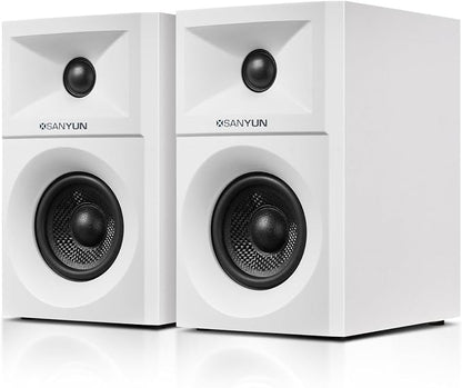 SW203 4.0 Computer Speakers - 60W 4-Way DSP Control 3D Immersive Sound - 3" by Sanyun