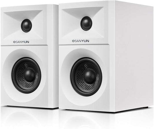 SW203 4.0 Computer Speakers - 60W 4-Way DSP Control 3D Immersive Sound - 3" by Sanyun