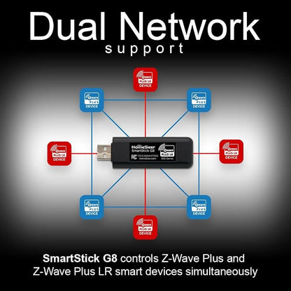 HomeSeer Z-Wave USB Interface/Radio/Dongle, 800 Series Mesh & Long Range Z-Wave - Image 4
