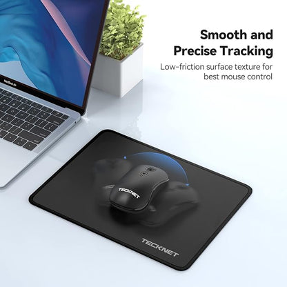 TECKNET Mouse Pad with Anti-fray Stitching, Waterproof Surface & Non-Slip - Image 4