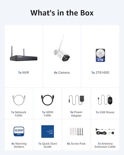 ANNKE 16 Channel Wireless Security Camera System - Image 9