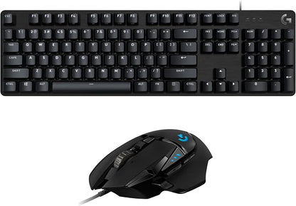 Logitech G413 SE Mechanical Gaming Keyboard and Logitech G502 HERO High by LogitechG