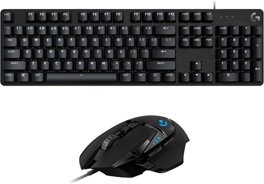 Logitech G413 SE Mechanical Gaming Keyboard and Logitech G502 HERO High by LogitechG