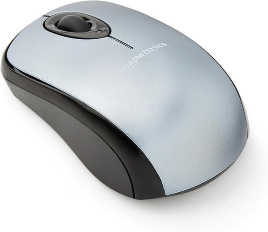 Amazon Basics 2.4 Ghz Wireless Optical Computer Mouse by AmazonBasics