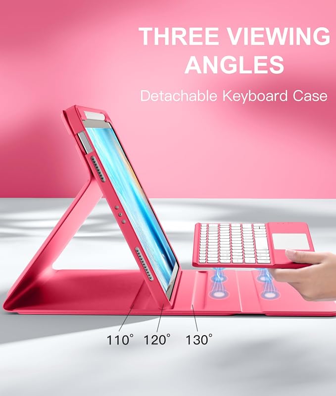 Compatible with iPad Air 11 Inch & Air 5th/ Air 4th Generation Case with - Image 4