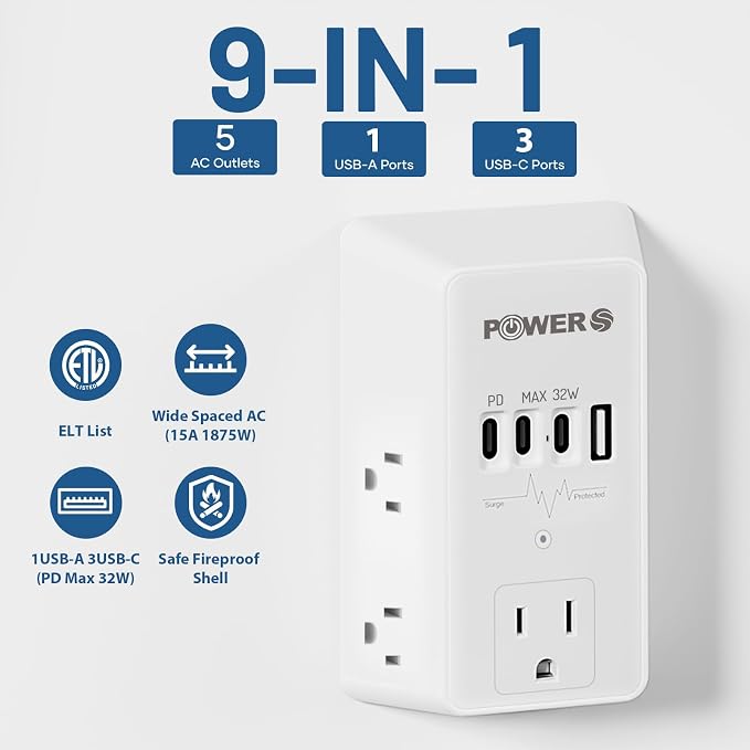 20W PD Fast Charging Wall Outlet - Image 5