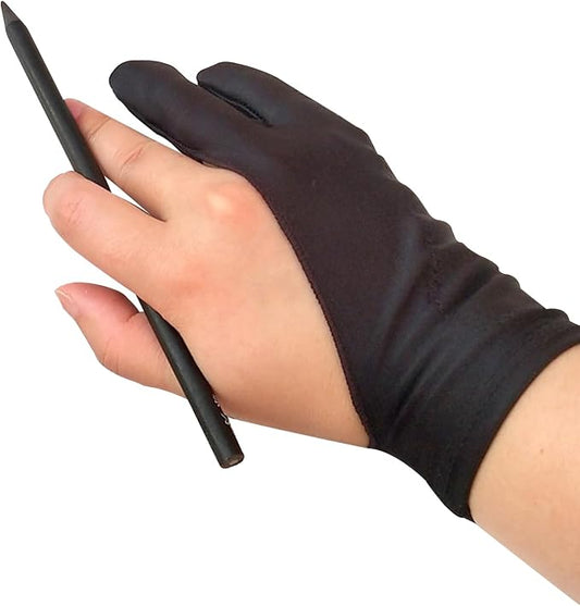 Drawing Glove for Digital Tablet and Sketching – by MMOBIEL – Model A 2-Finger by MMOBIEL