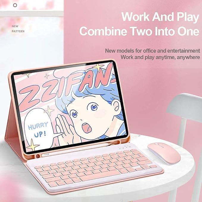 AnMengXinLing Keyboard Case for iPad mini 7th 2024/Mini 6th Generation - Image 2