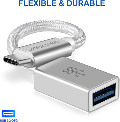USB C to USB 3.2 Adapter, Transfer up to 10Gbps, Type C to USB(Male-Female OTG - Image 7