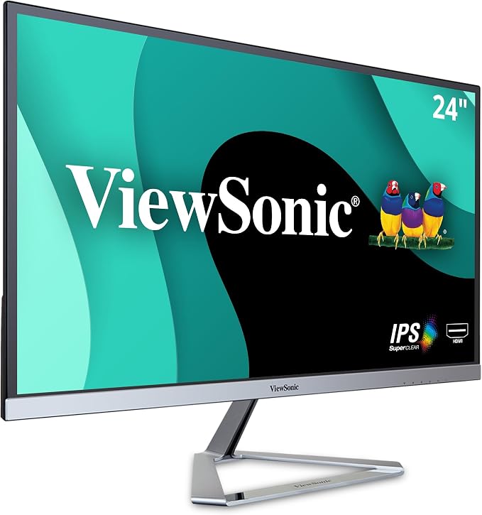 ViewSonic VX2476-SMHD 24 Inch 1080p IPS Monitor by ViewSonicCorporation