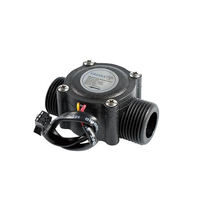 3/4" Water Flow Sensor Food-Grade Switch Hall Effect Flowmeter Fluid Meter - Image 2