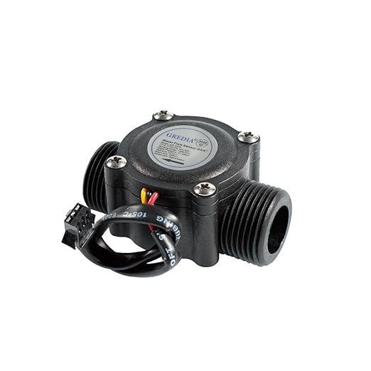 3/4" Water Flow Sensor Food-Grade Switch Hall Effect Flowmeter Fluid Meter - Image 5