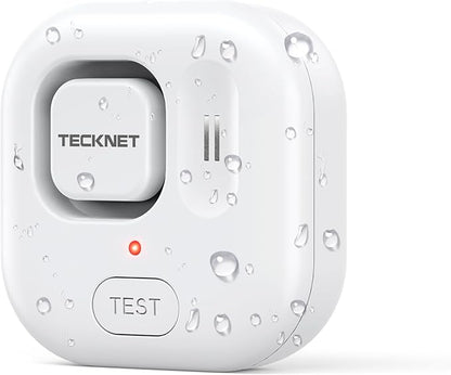 TECKNET Water Leak Detectors for Home, 120dB Water Sensor Alarm Leak Detector by Tecknet