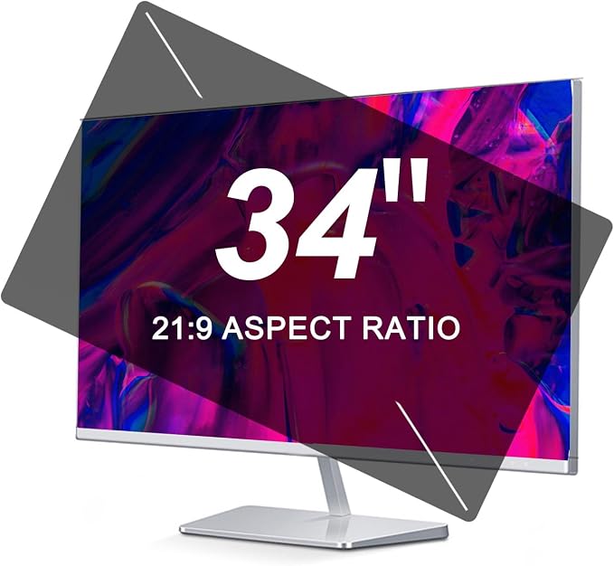 34 Inch Computer Privacy Screen by Unknown