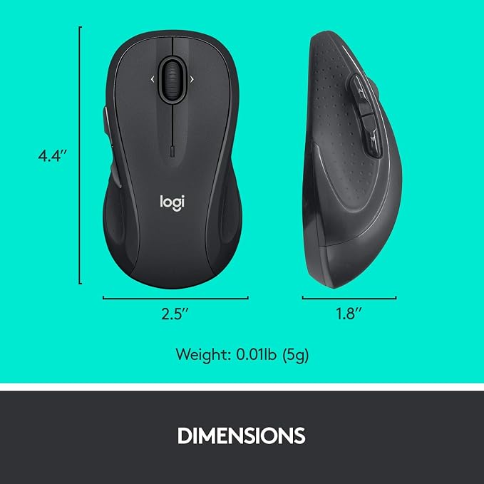 Logitech M510 Wireless Mouse, Mouse - Image 7
