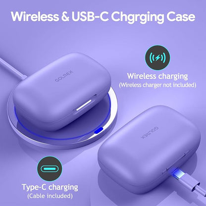GOLREX Active Noise Cancelling Ear Buds Wireless Earbuds Bluetooth Headphones - Image 5