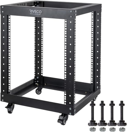 12U Server Rack Open Frame by RIVECO