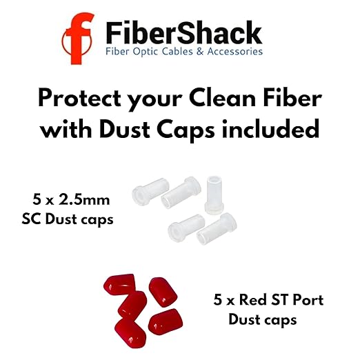 Fibershack - 2.5mm SC Fiber Cleaner Pen - 5 Pack - FC & ST Fiber Optic Cleaning - Image 2