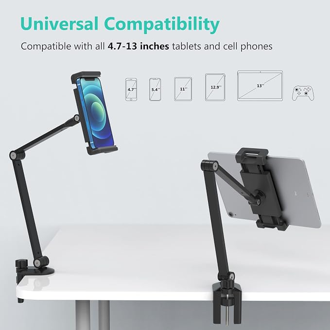 iPad Desk Mount, Tablet Holder, iPad Series - Image 4