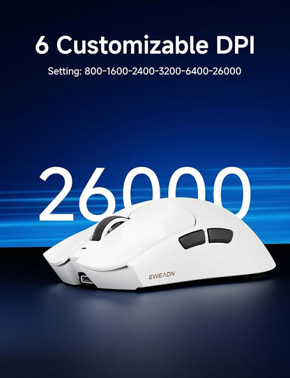 S9 Pro Wireless Gaming Mouse, 59G Ergonomic Computer Mouse, Triple Modes - Image 5