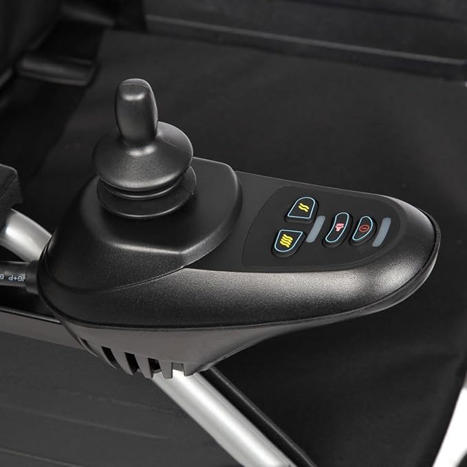 4 Pcs Wheelchair Joystick Button Cap Joystick Controller Knob and Gaiter Black - Image 4