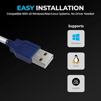 SABRENT USB 2.0 to Serial DB 9 RS 232 Converter Cable, Prolific Chipset - Image 5