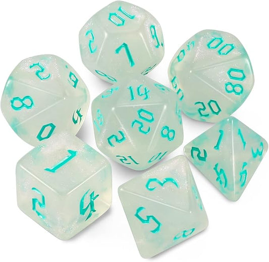 QMAY DND Dice Set -D&D Polyhedral Dice by QMAY