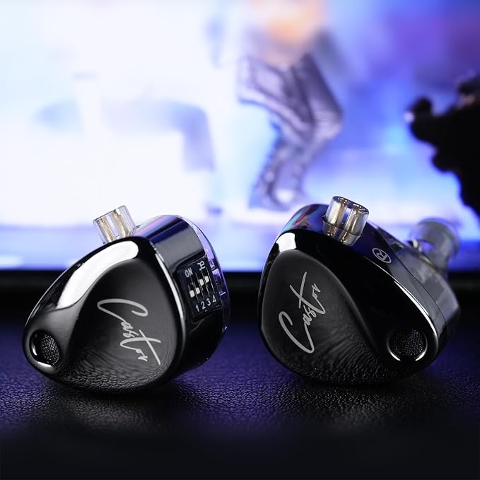 KZ Castor in Ear HiFi Earphone 2DD Dynamic High-end Tunable IEM Earphones in - Image 2