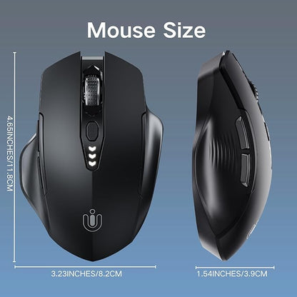 Bluetooth Mouse, Rechargeable Wireless Mouse, Computer Mouse - Image 7