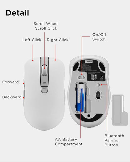 Lenovo Bluetooth Silent Mouse - Image 7