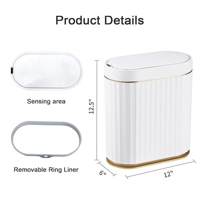 ELPHECO Bathroom Trash Can - Image 8