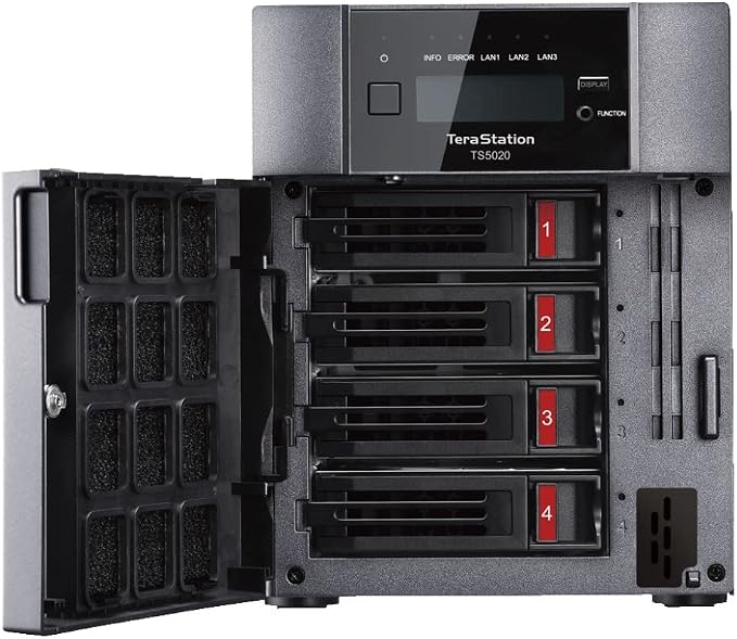 BUFFALO TeraStation 5420DN 4-Bay Business Desktop NAS 32TB - Image 7