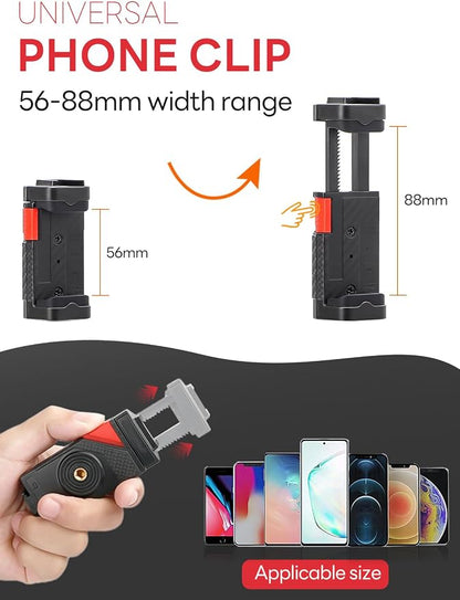Smartphone Video Vlogging Kit Metal Microphone Light Tiktok YouTube Podcast - Image 3