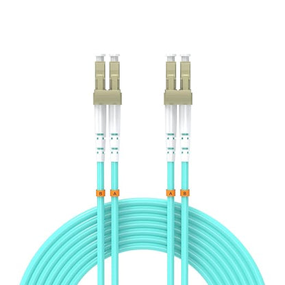 0.6Meter 2ft LC/UPC-LC/UPC 10GB Multi-Mode Fiber Optic Cable LC to LC OM3 LC-LC by Buacoz