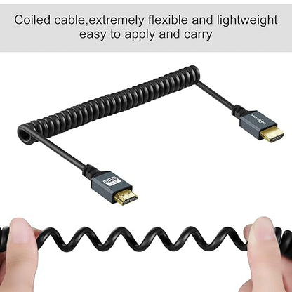 Twozoh Coiled HDMI Extender Cable - Image 3