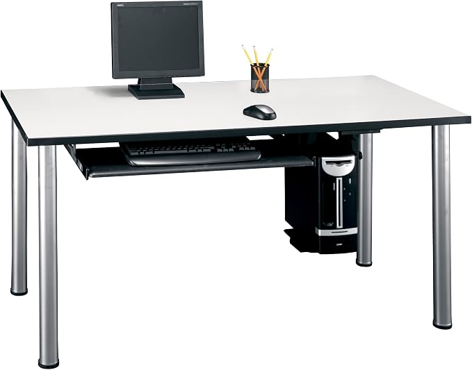 Bush Business Furniture Universal Keyboard Shelf, Desk Accessories - Image 2