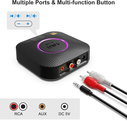 1Mii B06S+ Bluetooth 5.2 Receiver, HiFi Bluetooth Audio Adapter w/LDAC - Image 6