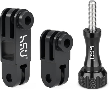 HSU Aluminum Alloy Metal Adjust Arm Straight Joints Mount, Long and Short by HSU