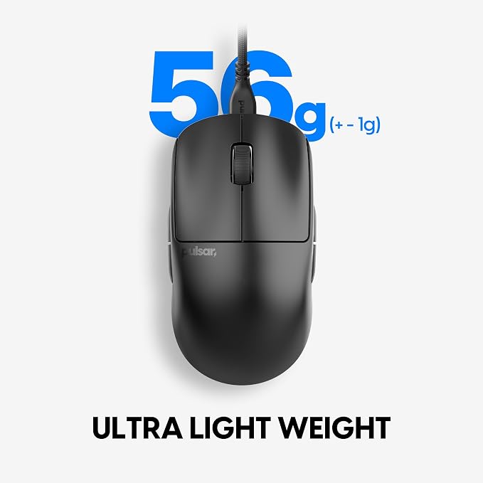 Pulsar Gaming Gears X2A Wired Gaming Mouse, Ultra Lightweight, Optical Switch - Image 3