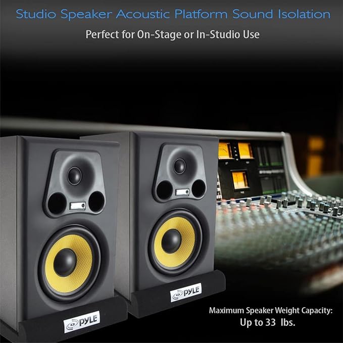 Pyle Sound Dampening Speaker Riser Foam - Image 6