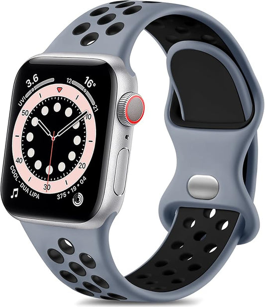 Lerobo Sport Bands Compatible for Apple Watch Band Series 9 8 45mm 11 46mm SE 3 by Lerobo