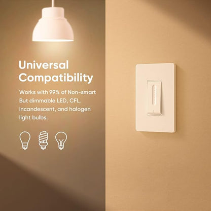 TREATLIFE Smart Dimmer Switch 4 Pack, Single Pole Smart Switch Works - Image 4