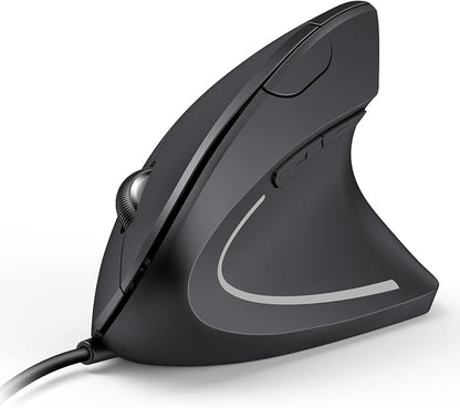 TECKNET Wired Mouse, 6400 DPI Ergonomic Mouse 6 Buttons Silent Mouse 4 by Tecknet