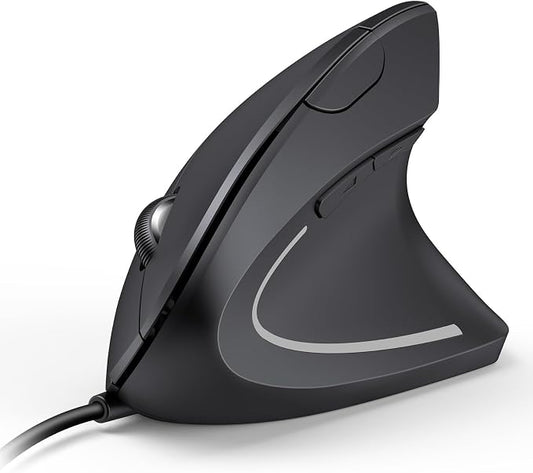 TECKNET Wired Mouse, 6400 DPI Ergonomic Mouse 6 Buttons Silent Mouse 4 by Tecknet