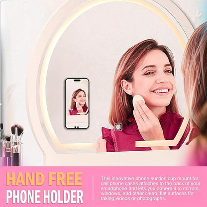 Silicone Suction Phone Holder Mount, Adhesive Accessory - Image 6