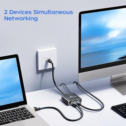 Gigabit Ethernet Splitter 1 to 2 - Image 3