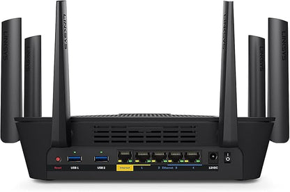Linksys WiFi 5 Router, 500 Sq. ft Coverage, 25+ Devices, Speeds up to 4.0Gbps - Image 3