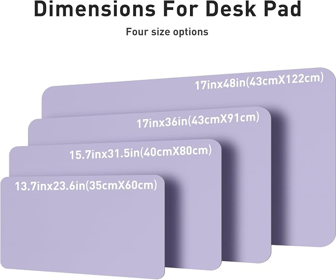 Aothia Non-Slip PU Leather Waterproof Desk Protector Mat, Mouse Pad, Desk - Image 7