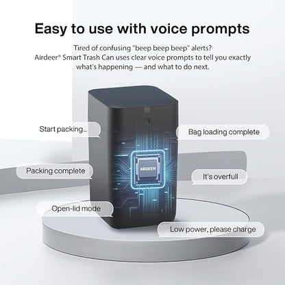Airdeer Automatic Trash Can, 4 Gallon Self Sealing and Self-Changing Smart - Image 5