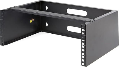 StarTech.com 4U Wall Mount Network Rack & 1U Server Rack Shelf & 8 Outlet - Image 2
